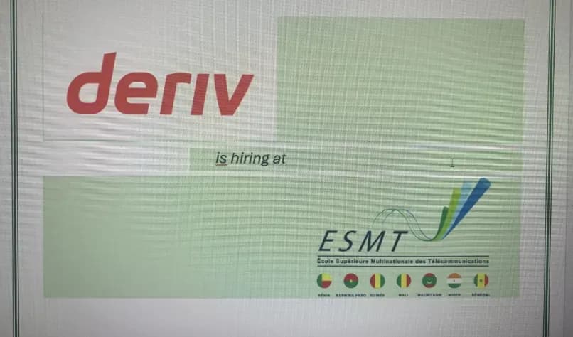 Speed hiring Deriv Sénégal
